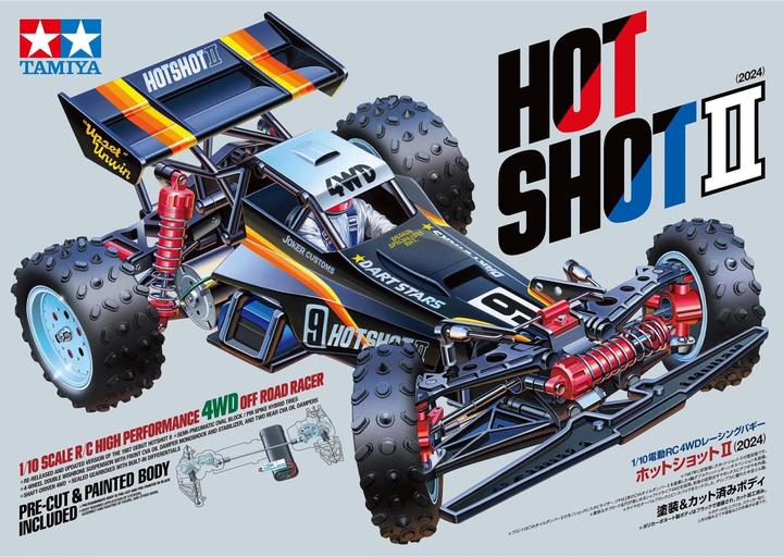 Immagine prodotto Tamiya Hotshot II (2024) 4WD (Kit)