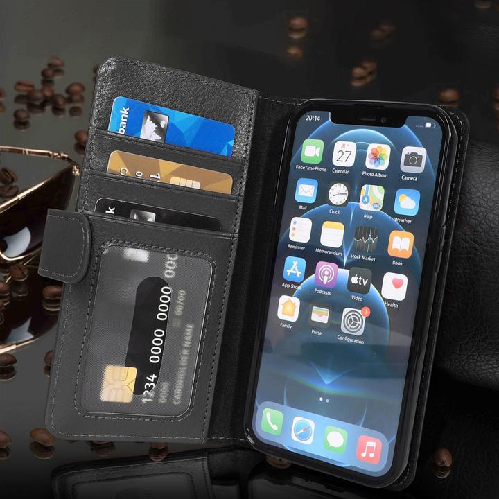 Produktbild Cadorabo 3 Kartenfächer Hülle (Apple iPhone 13 Pro Max)