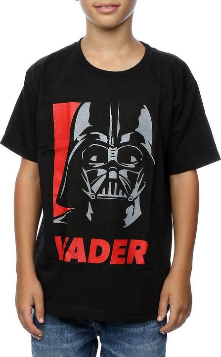 Produktbild Star Wars Boys Darth Vader Poster Cotton T-Shirt (140, 146)