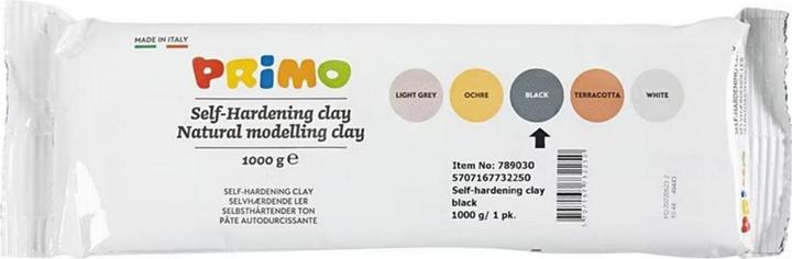 Image du produit Creativ Company Boetseerklei noir, 1000gr