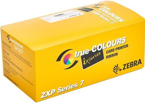 Image du produit Zebra ZXP3-R2 RUBAN (Bleu, Rose, Jaune, Noir)
