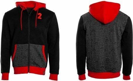 Gaya Entertainment Sweat à capuche zippé Dying Light 2 "Murals" noir/rouge (S)