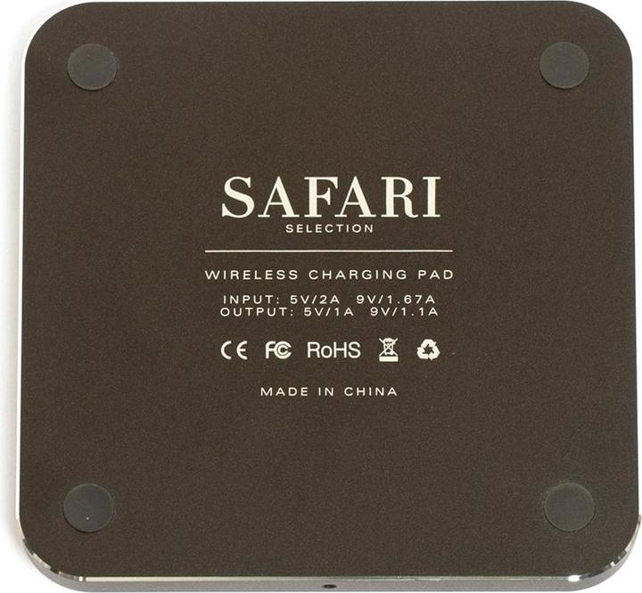Produktbild Safari Selection Ladestation Wireless Charger dunkelbraun (10 W)