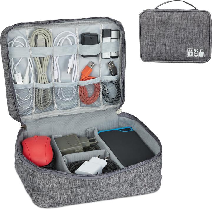 Produktbild Relaxdays Kabeltasche