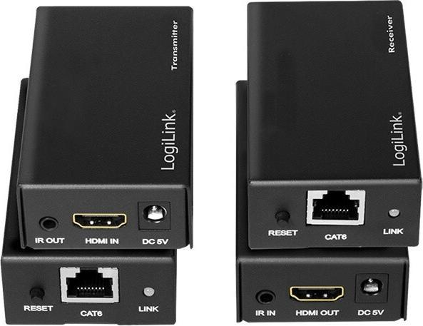 Produktbild LogiLink HDMI Extender über LAN bis 60 Meter (Extender, Splitter)