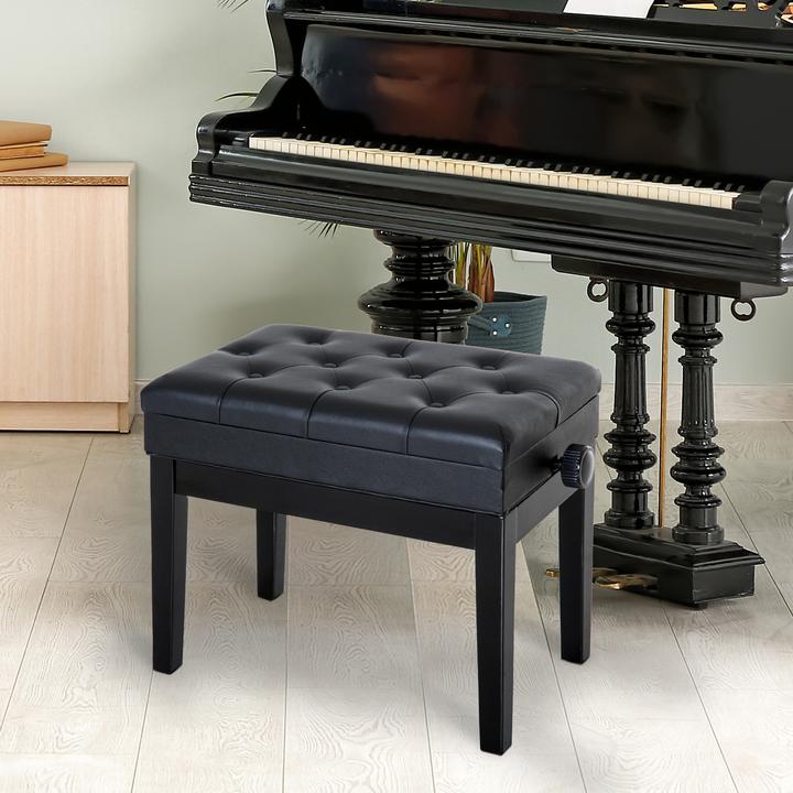 Produktbild Homcom Klavierhocker höhenverstellbar (Musikerstuhl)