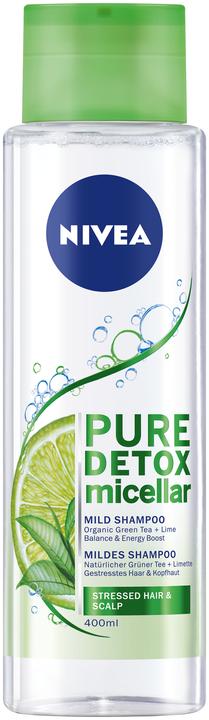 NIVEA Pure Detox (400 ml, Flüssiges Shampoo)