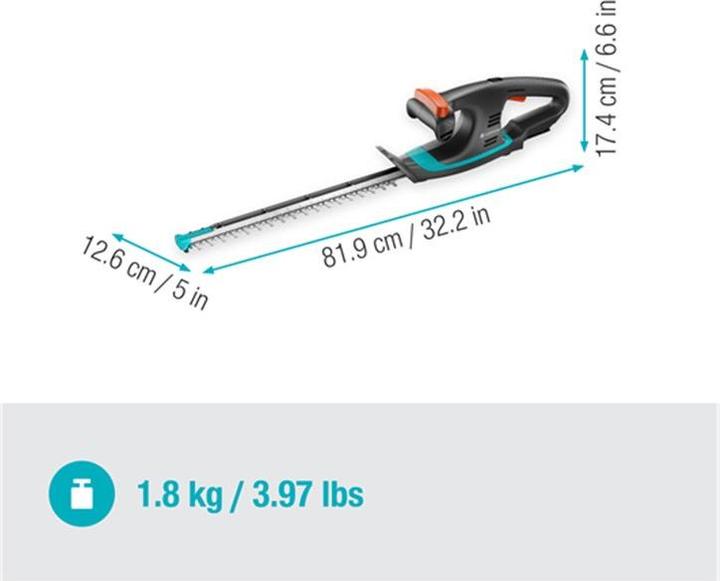 Produktbild Gardena EasyCut 40/18V P4A solo (Akkuheckenschere)