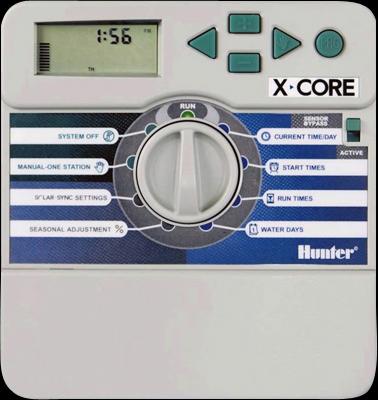 Produktbild Hunter Steuergerät 24VAC Typ X-CORE 801-iE Indoor 8 Stationen