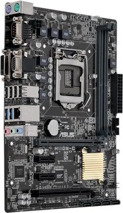 Actual product image ASUS H110m-C, Matx, Lga1151 (LGA 1151, Intel H110, mATX)