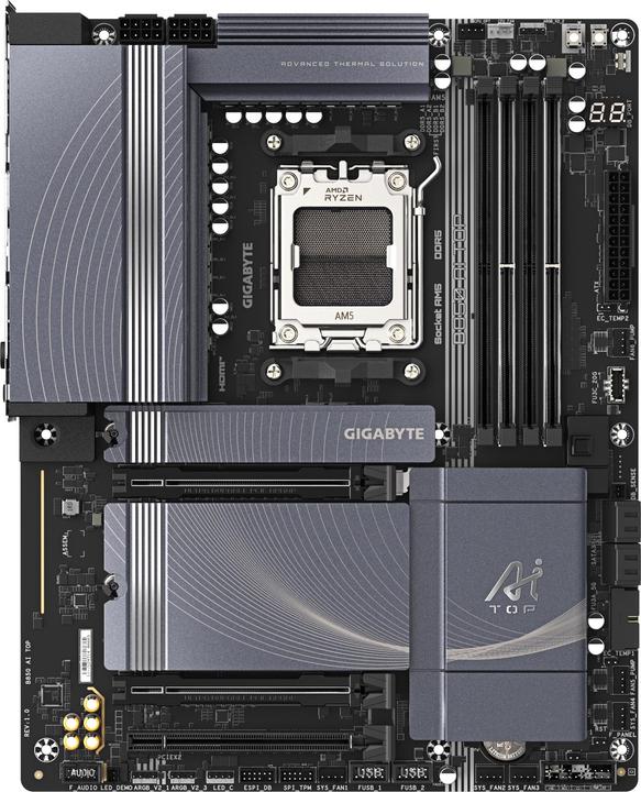 Immagine prodotto Gigabyte B850 AI TOP (AM5, AMD B850, ATX)