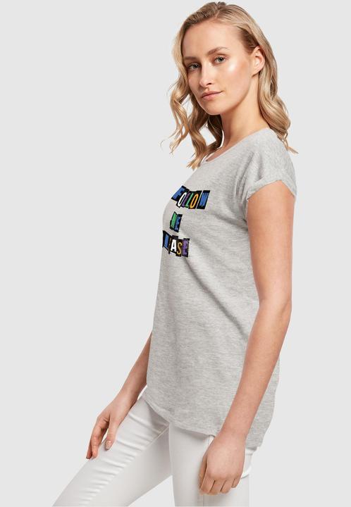 Produktbild Merchcode Ladies Please X Extended Shoulder Tee - 111659 (XL)