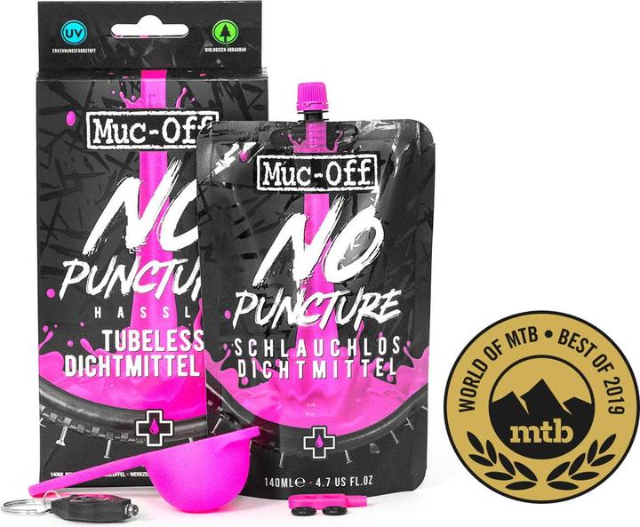 Actual product image Muc-Off No Puncture Hassle Kit 140ml