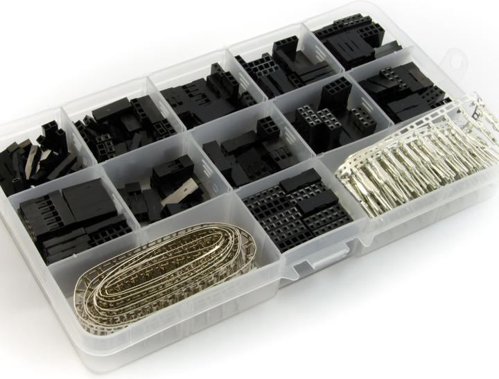 Produktbild Purecrea Dupont Crimp Stecker und Buchsen Set 620 Stück