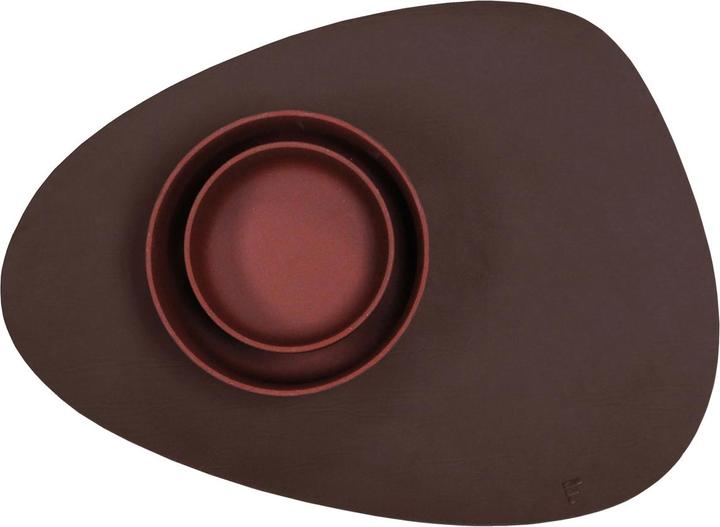 Actual product image Profino Placemat 'Freeform Recycled Leather (1 x, 41 x 30 cm)