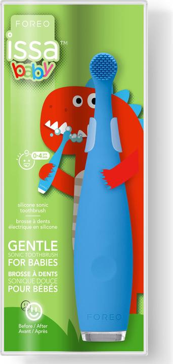 Produktbild Foreo Schallzahnbürste ISSA Baby Bubble Blue Dino (Schallzahnbürste)