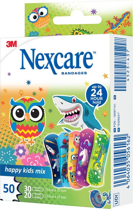 Nexcare Happy Kids Mix (50 x)