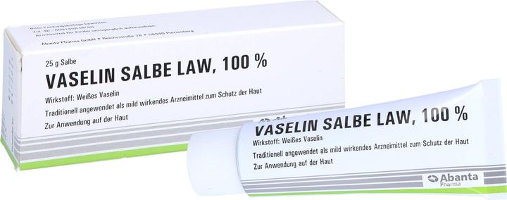 Produktbild Abanta Pharma Vaselin Salbe LAW 100 %, 25 g Salbe