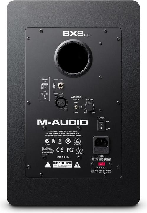 Actual product image M-Audio Bx8 D3 (Active, 1 pc., 1x 150 W)