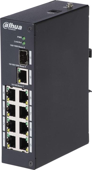 Immagine prodotto Dahua PFS3110-8T Switch di rete non gestito L2 Fast Ethernet (10/100) (8 Porti)