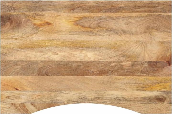 Actual product image VidaXL Desk top Table top Wooden top with recess Solid wood Mango (80 x 60 x 2.5 cm)