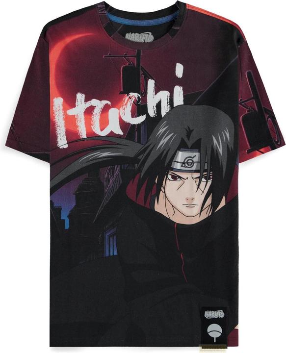 Difuzed Naruto - Itachi And Sasuke Digital AOP Men's Short Sleeved T-shirt - XL (XL)