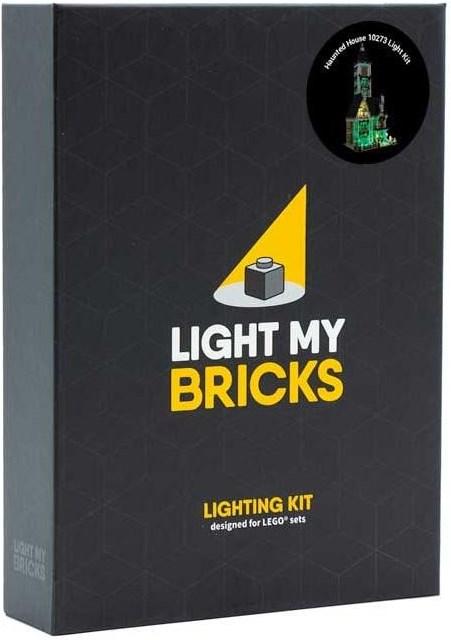 Actual product image Light my bricks LED Light Set for LEGO Fairground Haunted House