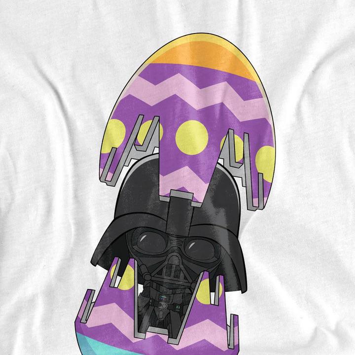 Actual product image Star Wars Unisex Adult Bad Egg Darth Vader T-Shirt (S)