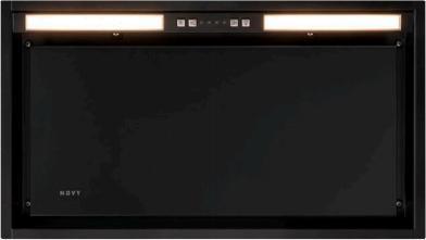 Actual product image NOVY Hood Crystal 26052 Canopy, Energy efficiency class B, Plotis 60 cm, 600 m³/h, Push buttons, LED (Flat-screen hood)