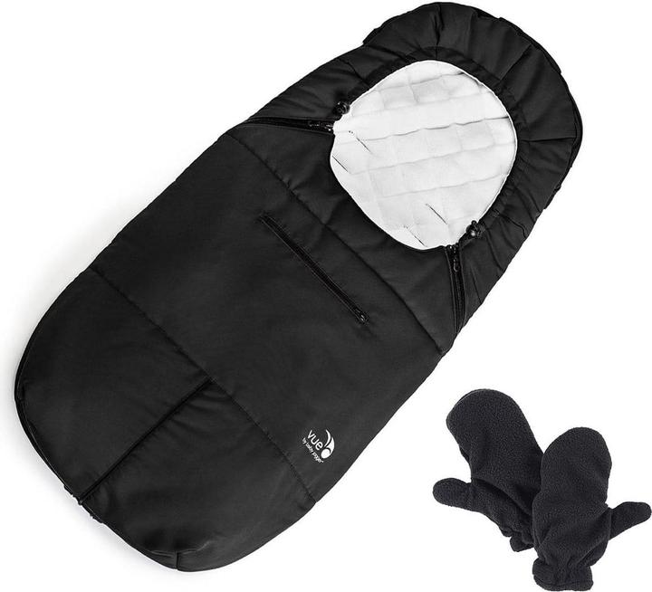 Image du produit Baby Jogger - sac de couchage chaud pour fauteuil roulant noir