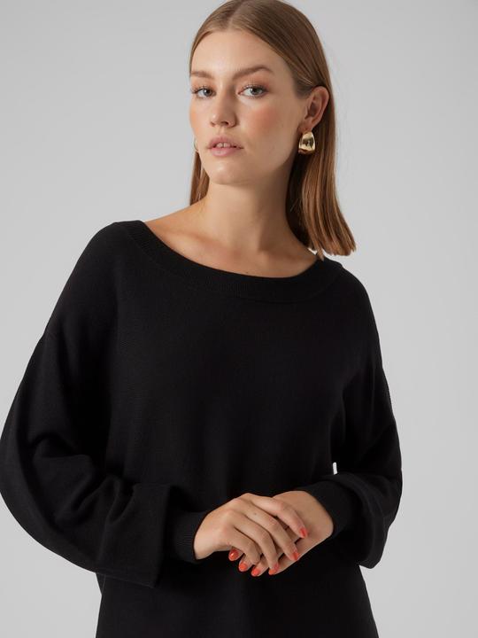 Actual product image Vero Moda VMNANCY LS BOATNECK PULLOVER GA EXC Knitted jumper (XS)