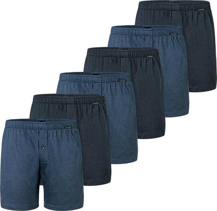 Produktbild Schiesser 6er Pack Singel-Jersey Boxershorts (10, 4XL, 6er Pack)