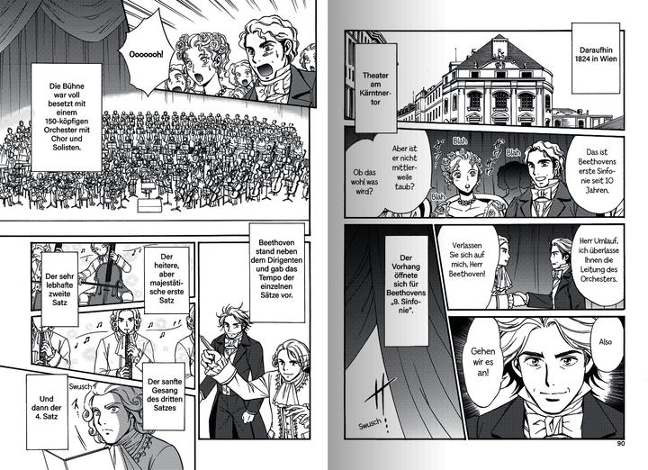 Actual product image MANGA-Biografien - Beethoven (German, Ullmann Media Publishing House, 2025)