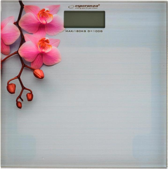 Produktbild Esperanza Weighing scale bathroom Orchid EBS010 (pilka color) (180 kg)