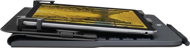 Actual product image Logitech Universal Folio Mobile Keyboard QWERTY English (UK) Black Bluetooth (Eng. Int., Universal)
