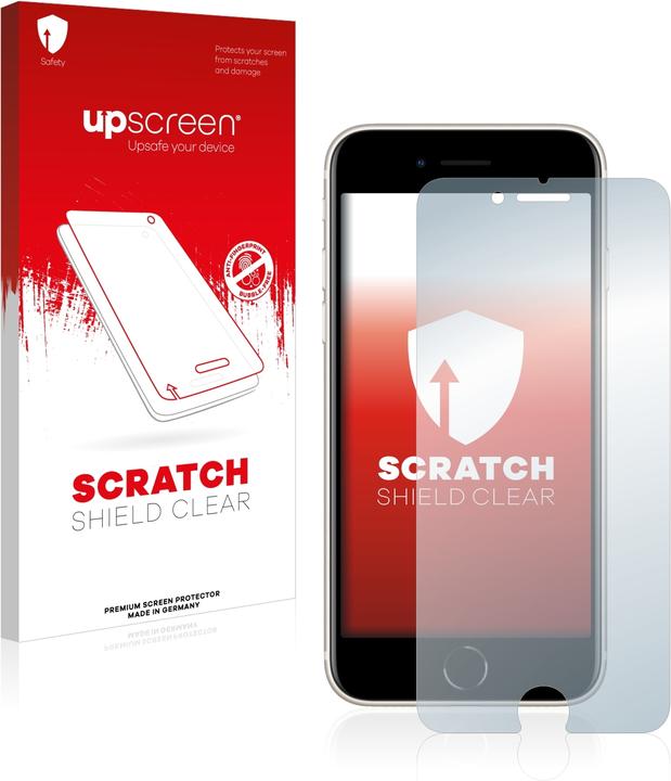 Actual product image upscreen Scratch Shield Protector (1 Piece, Apple iPhone SE (3rd Gen))