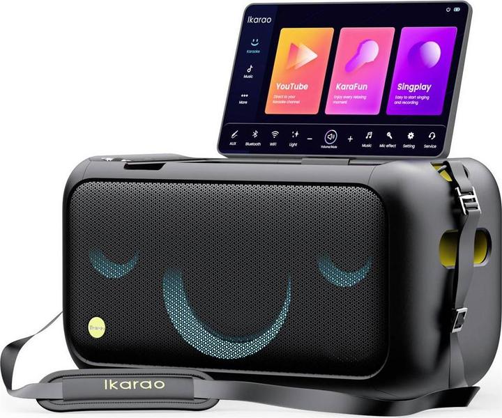 Image du produit Ikarao Boîte à karaoké Break X1 13" écran 2 microphones, 800W