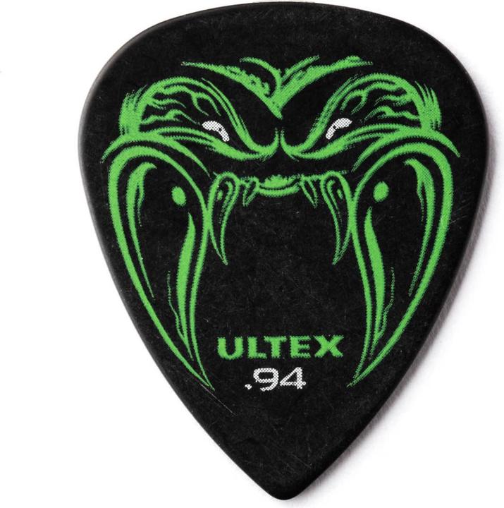 Actual product image Dunlop Ultex Hetfield's Black Fang Pick Tin Black - 0.94 (1 x, 0.94 mm)