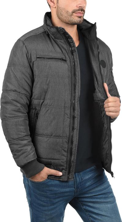 Actual product image Blend Boris Teddy Men's Winter Jacket Outdoor Jacket With Teddy Fleece With Hood (L)