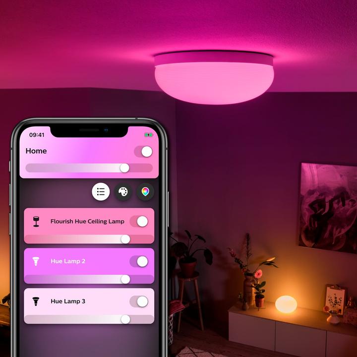 Actual product image Philips Hue Flourish Base BT (2400 lm)