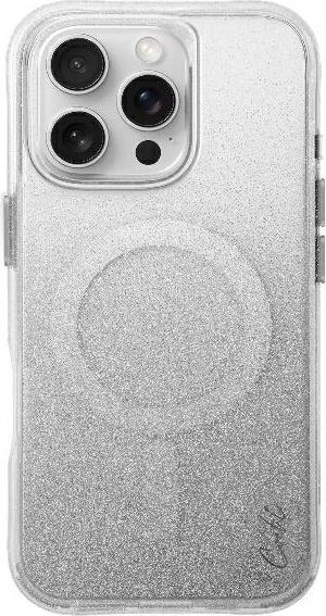 Produktbild Uniq etui Coehl Lumino iPhone 16 Pro Max 6.9" Magnetic Charging srebrny/sparkling silver (Apple iPhone 16 Pro Max)