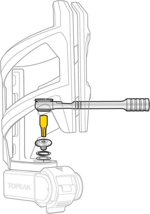 Actual product image Topeak Ratchet Rocket Lite DX+