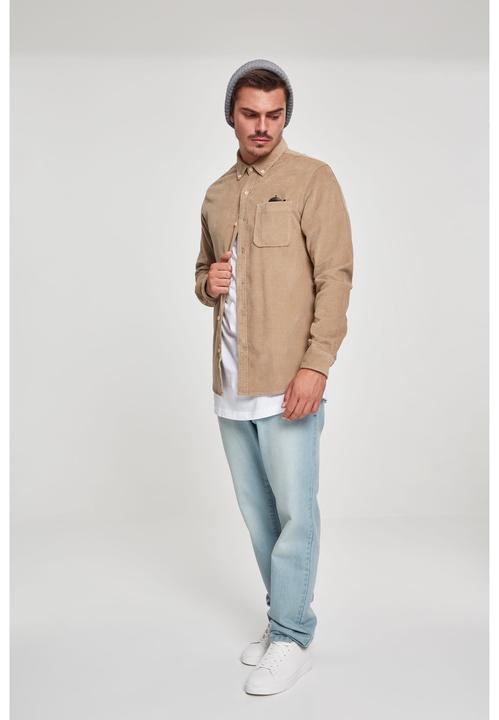 Produktbild Urban Classics UC Plus Size Corduroy Shirt (S)