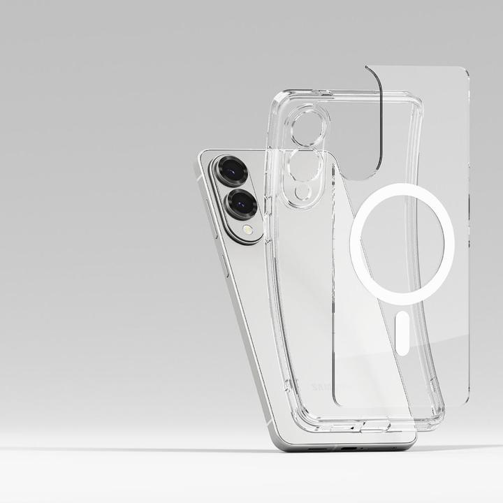 Immagine prodotto Ringke Fusion Magnetic MagSafe Case für Samsung Galaxy S25 Edge - Transparent (Samsung Galaxy S25 Edge)
