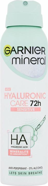 Produktbild Garnier Mineral Hyaluronic Ultra Care Antiperspirant - Antiperspirant spray - 150ml (Spray, 150 ml)