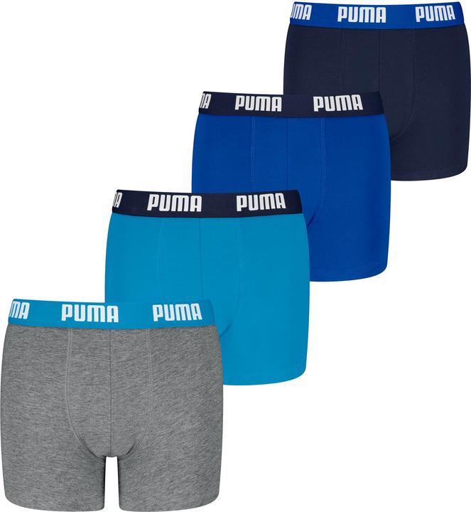 Puma Boxershort Casual Bequem sitzend Everyday Basic Boxers ECOM 4P