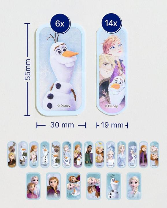 Actual product image Hansaplast Frozen (20 x)