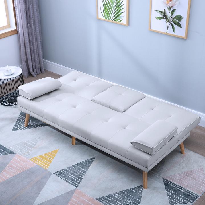 Produktbild Outsunny Schlafsofa (3-Sitzer, Sofabezug)
