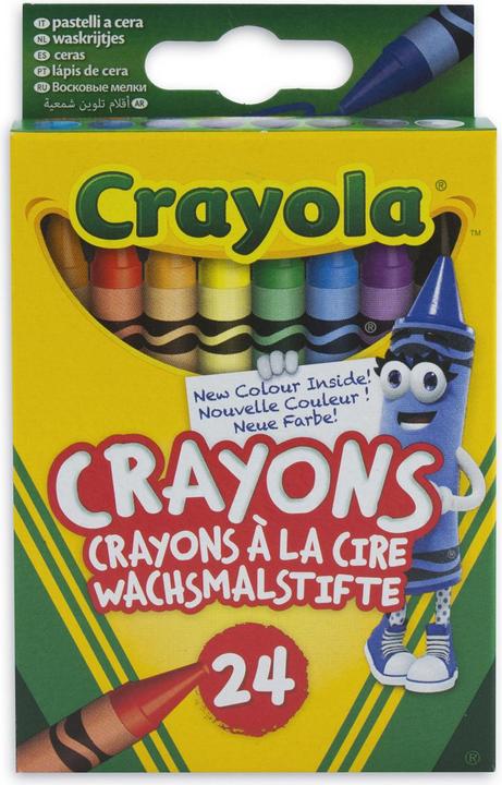 Actual product image Crayola Wax crayons (Multinational, 24 x)