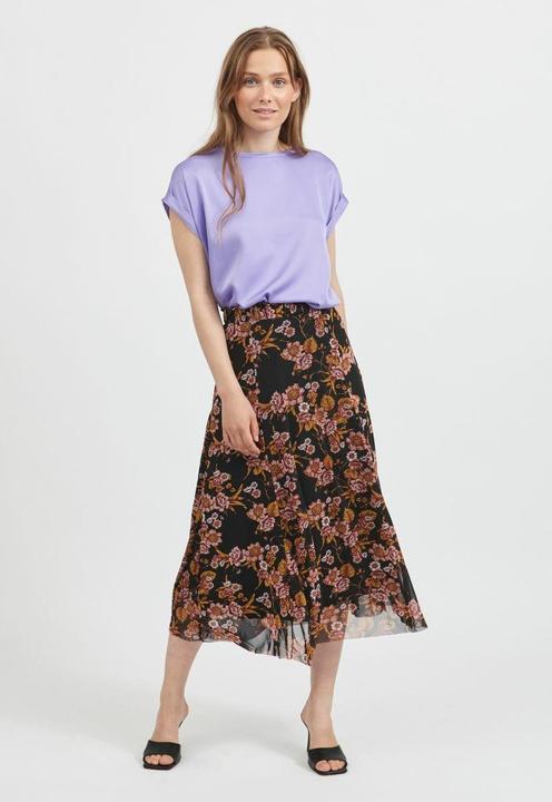 Actual product image Vila Round neckline top with short sleeves (44)